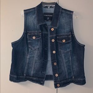 Maurice’s denim vest